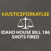 Bryankohberger #Justiceforkaylee Idaho House Bill 186 Shots Fired Cotton Canvas Backpack