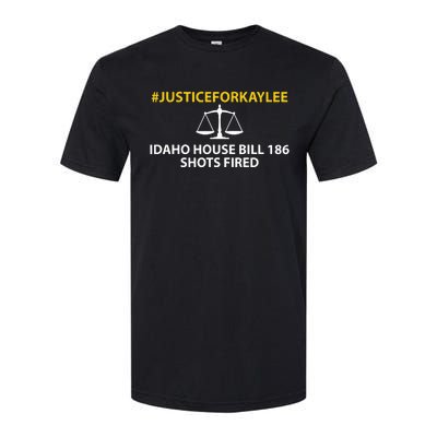 Bryankohberger #Justiceforkaylee Idaho House Bill 186 Shots Fired Softstyle CVC T-Shirt