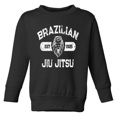 Brazilian Jiu Jitsu Established 1925 Bjj Toddler Sweatshirt