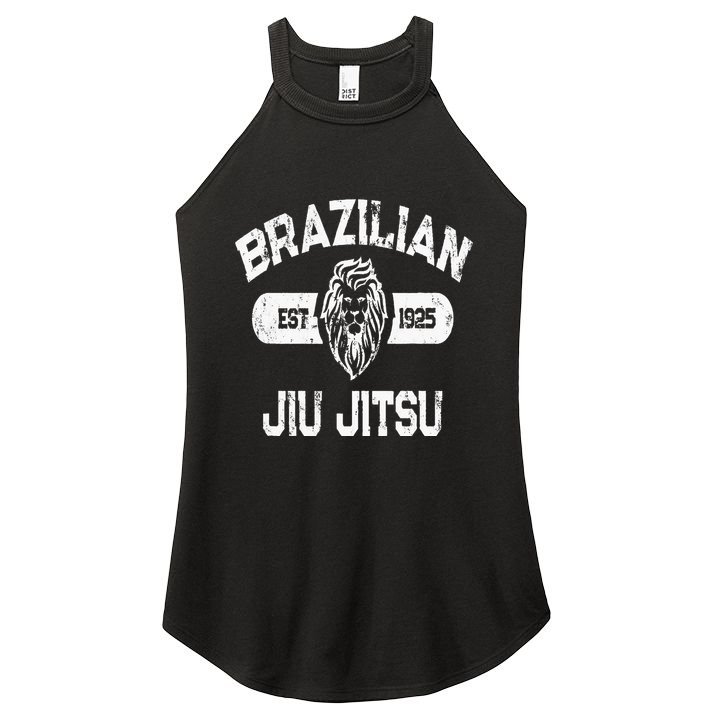 Brazilian Jiu Jitsu Established 1925 Bjj Women's Perfect Tri Rocker Tank