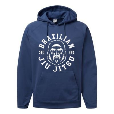 Brazilian Jiu Jitsu Performance Fleece Hoodie