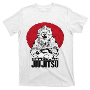 Brazilian Jiu Jitsu BJJ MMA Fighter Jiujitsu Funny Lion T-Shirt