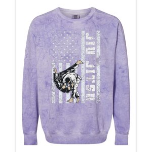 Brazilian Jiu Jitsu Colorblast Crewneck Sweatshirt