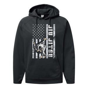 Brazilian Jiu Jitsu Performance Fleece Hoodie