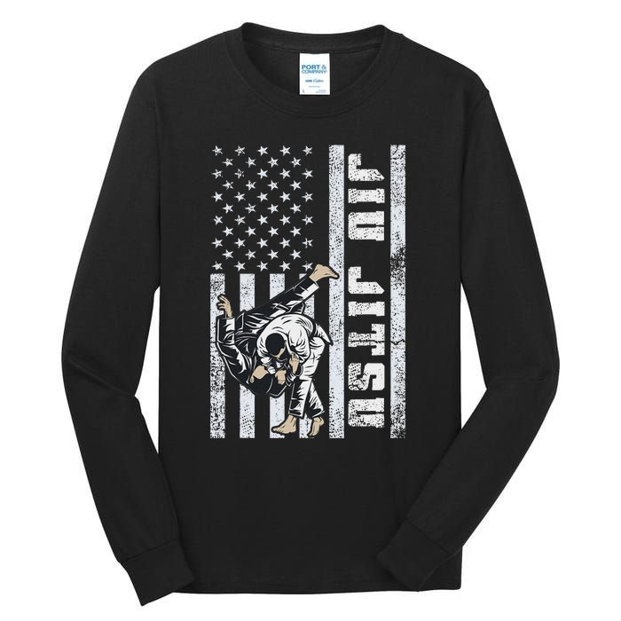 Brazilian Jiu Jitsu Tall Long Sleeve T-Shirt