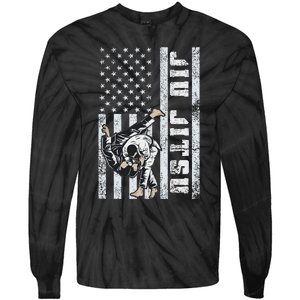 Brazilian Jiu Jitsu Tie-Dye Long Sleeve Shirt