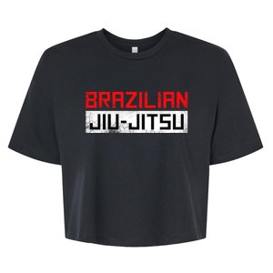 Barazilian Jiu Jitsu Gift For Jiu Jitsu Lover Fighter Mma Bella+Canvas Jersey Crop Tee