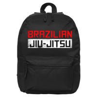 Barazilian Jiu Jitsu Gift For Jiu Jitsu Lover Fighter Mma 16 in Basic Backpack