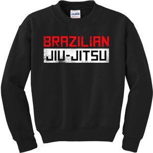 Barazilian Jiu Jitsu Gift For Jiu Jitsu Lover Fighter Mma Kids Sweatshirt