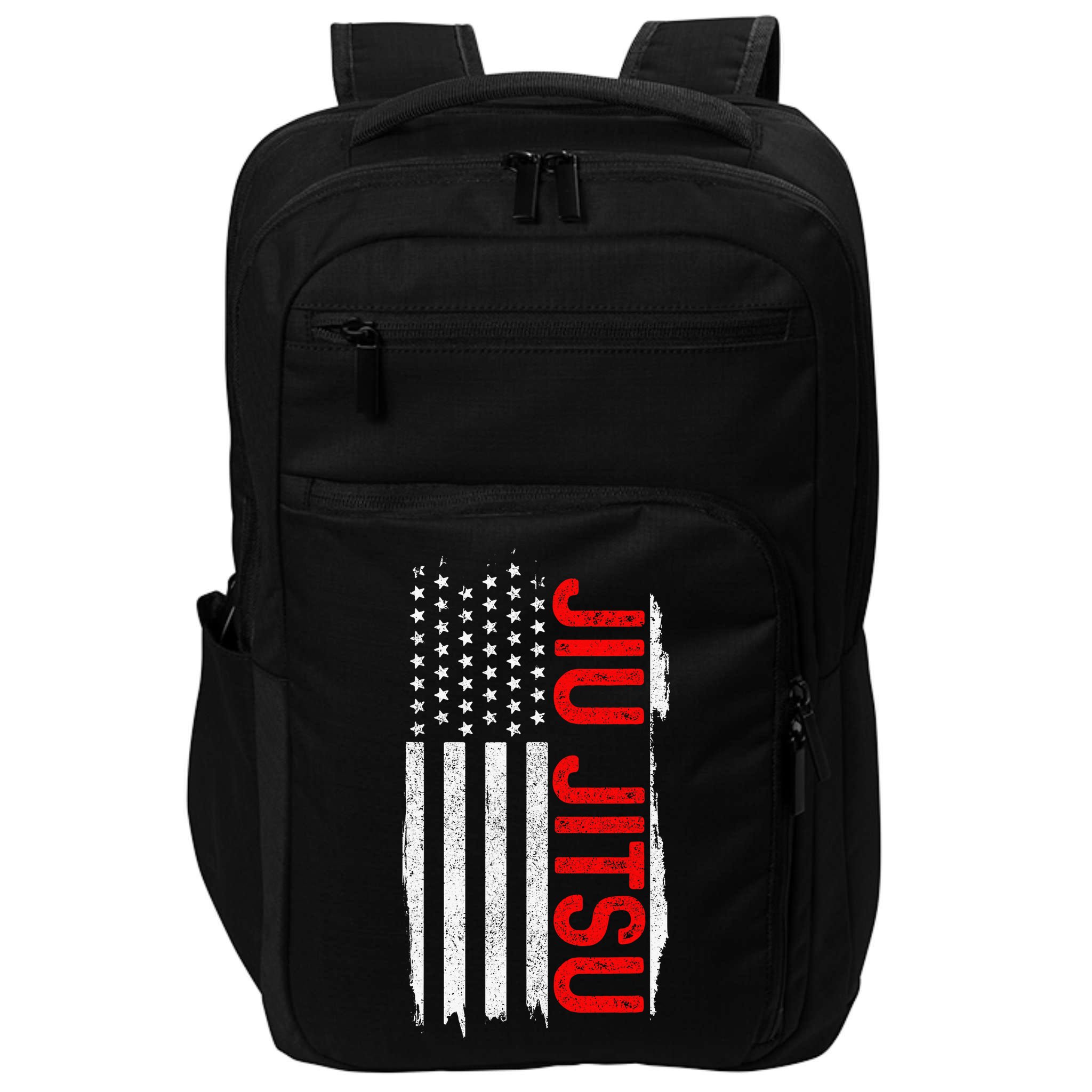 Brazilian Jiu Jitsu Stars & Stripes Rank BJJ Flag Impact Tech Backpack
