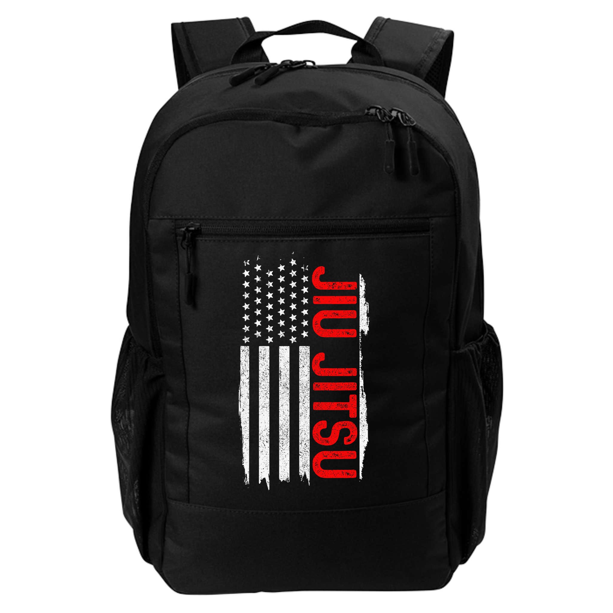 Brazilian Jiu Jitsu Stars & Stripes Rank BJJ Flag Backpack