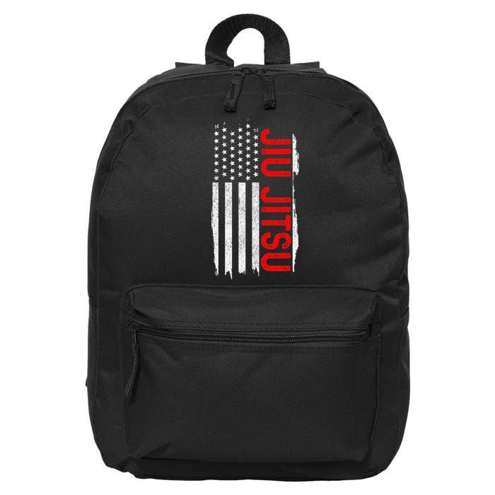 Brazilian Jiu Jitsu Stars & Stripes Rank BJJ Flag 16 in Basic Backpack