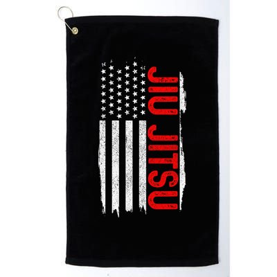 Brazilian Jiu Jitsu Stars & Stripes Rank BJJ Flag Golf Towel
