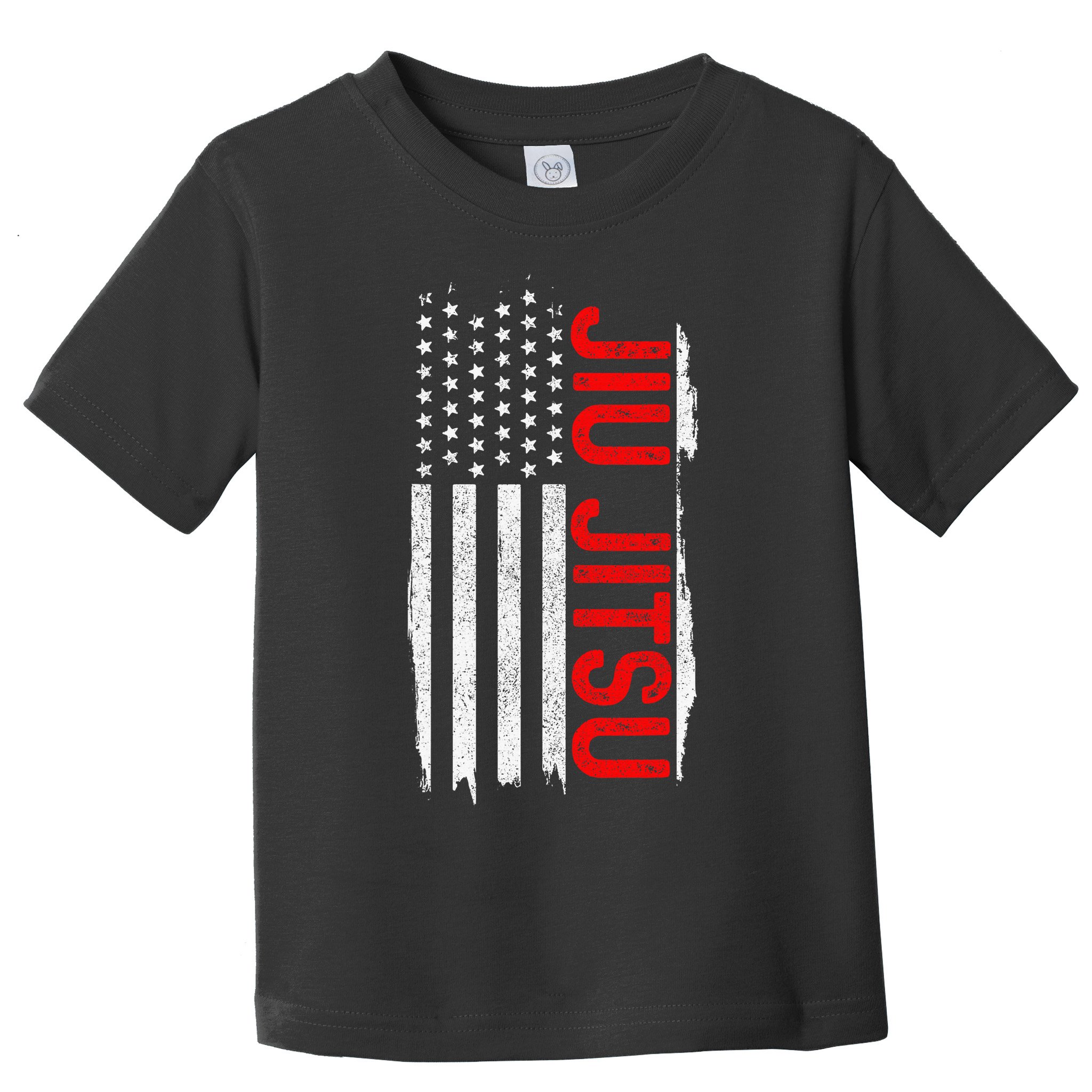 Brazilian Jiu Jitsu Stars & Stripes Rank BJJ Flag Toddler T-Shirt