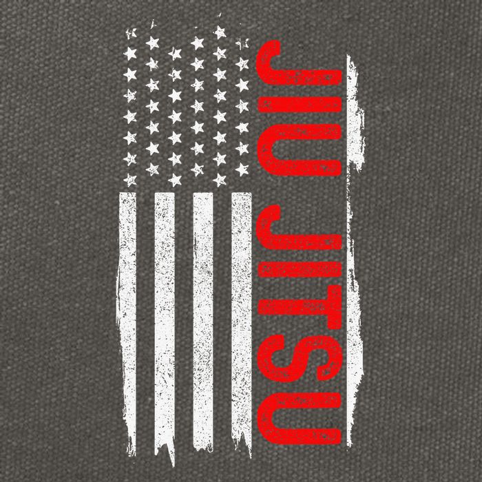 Brazilian Jiu Jitsu Stars & Stripes Rank BJJ Flag Cotton Canvas Backpack