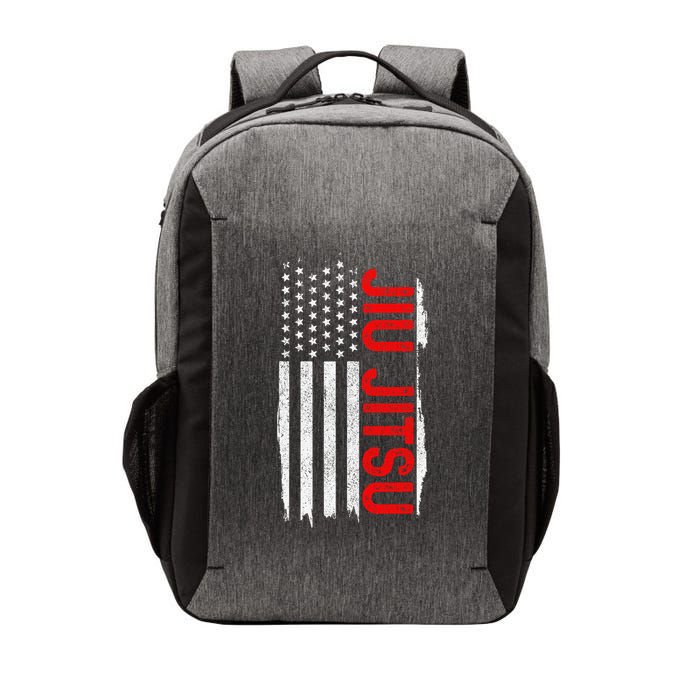 Brazilian Jiu Jitsu Stars & Stripes Rank BJJ Flag Vector Backpack
