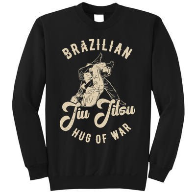 Brazilian Jiu Jitsu BJJ Distressed Funny Sweatshirt