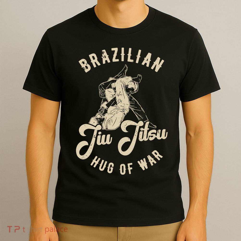 Brazilian Jiu Jitsu BJJ Distressed Funny T-Shirt