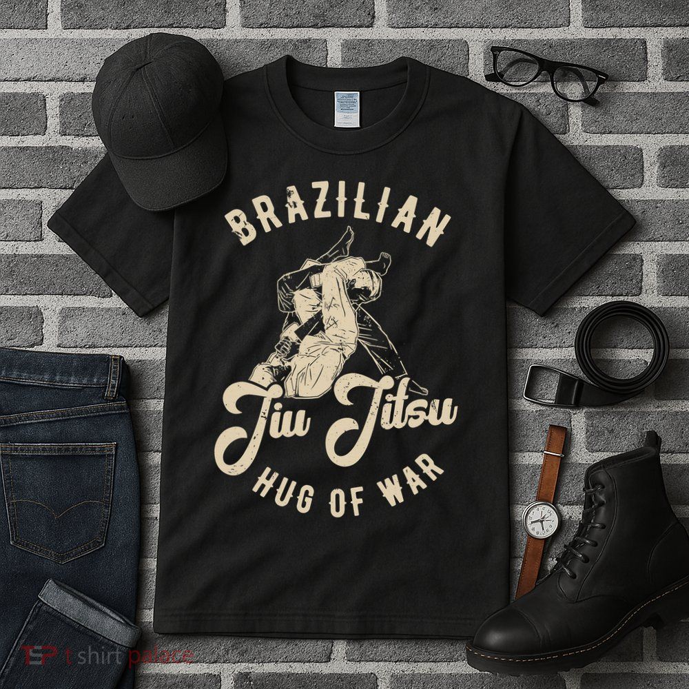 Brazilian Jiu Jitsu BJJ Distressed Funny Tall T-Shirt