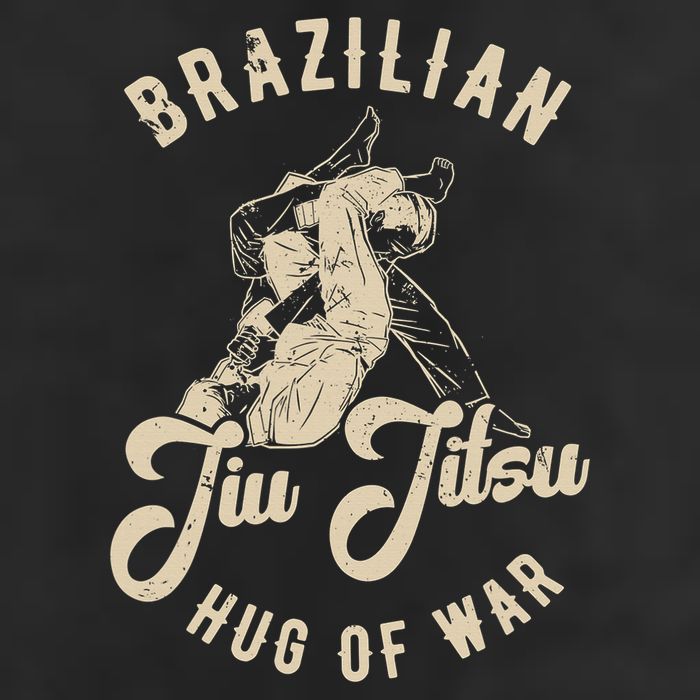 Brazilian Jiu Jitsu BJJ Distressed Funny 11oz C Handle Ceramic Mug