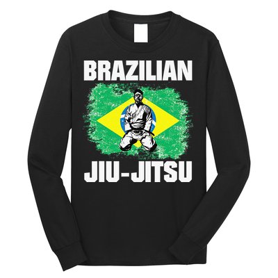 Brazilian Jiu Jitsu Established 1925 BJJ Gift MMA Fighter Long Sleeve Shirt