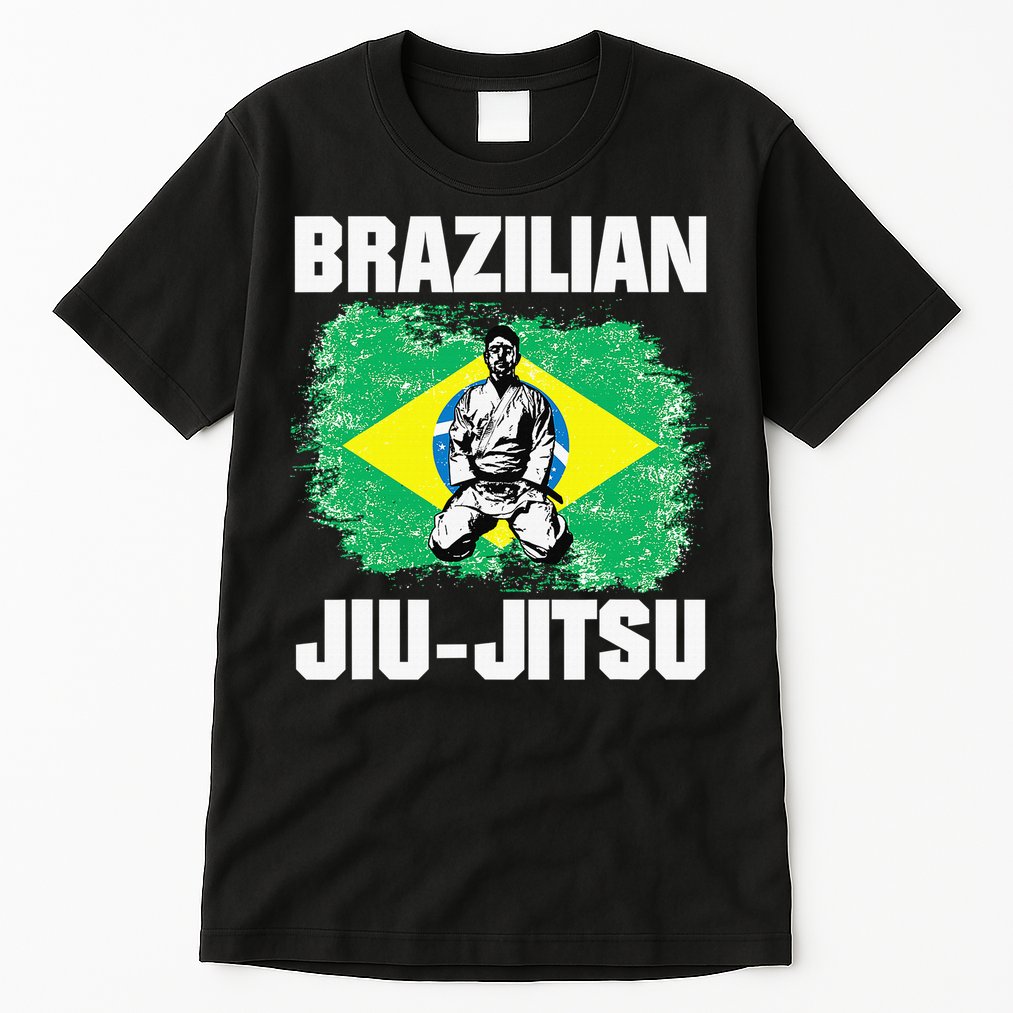 Brazilian Jiu Jitsu Established 1925 BJJ Gift MMA Fighter Tall T-Shirt