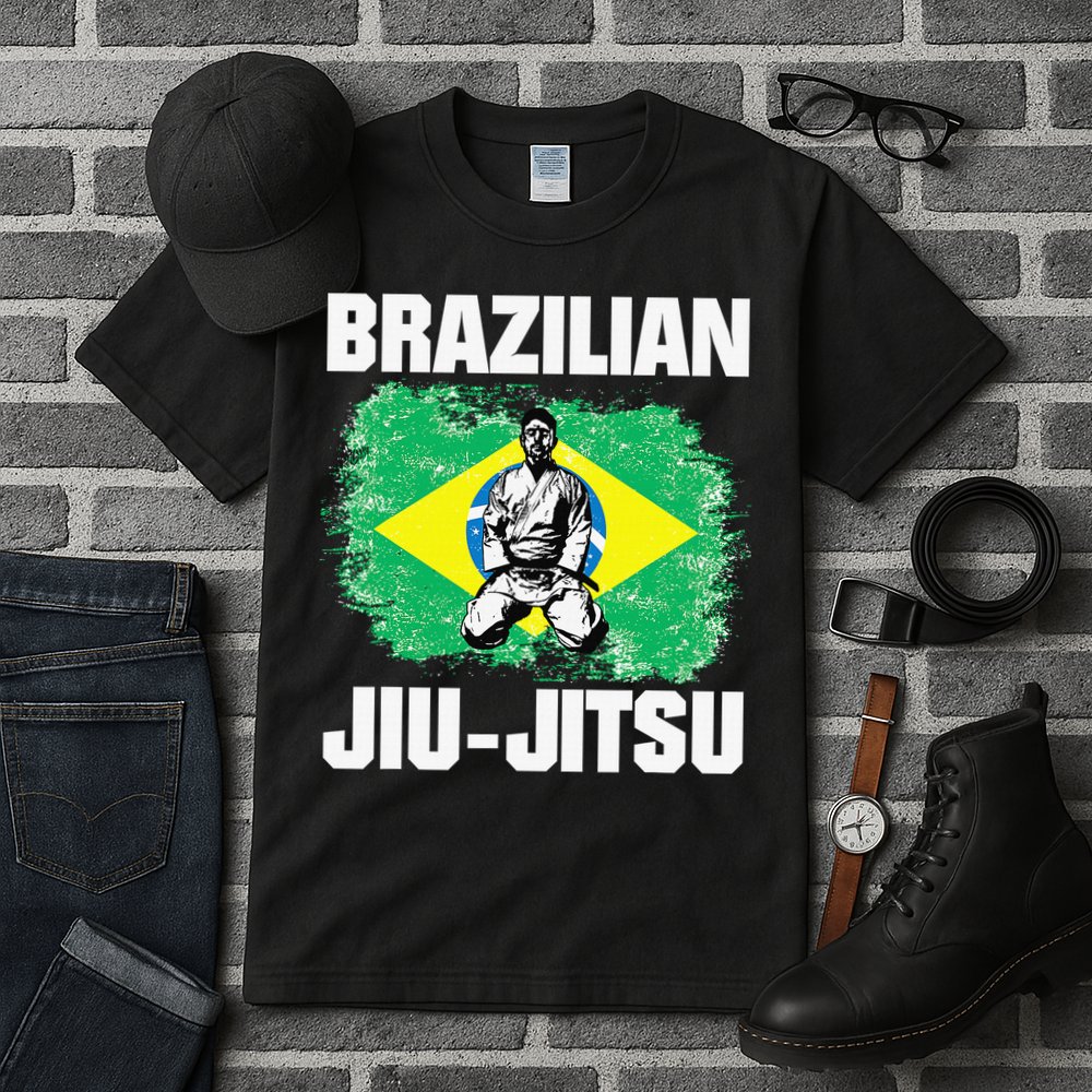 Brazilian Jiu Jitsu Established 1925 BJJ Gift MMA Fighter Tall T-Shirt
