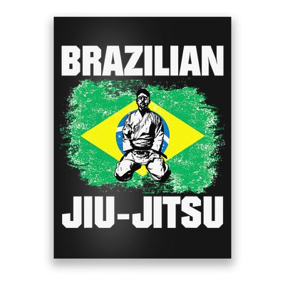 Brazilian Jiu Jitsu Established 1925 BJJ Gift MMA Fighter Poster