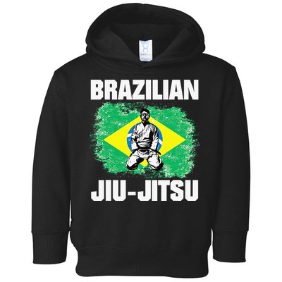 Brazilian Jiu Jitsu Established 1925 BJJ Gift MMA Fighter Toddler Hoodie