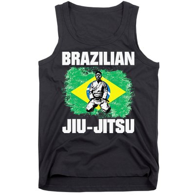 Brazilian Jiu Jitsu Established 1925 BJJ Gift MMA Fighter Tank Top