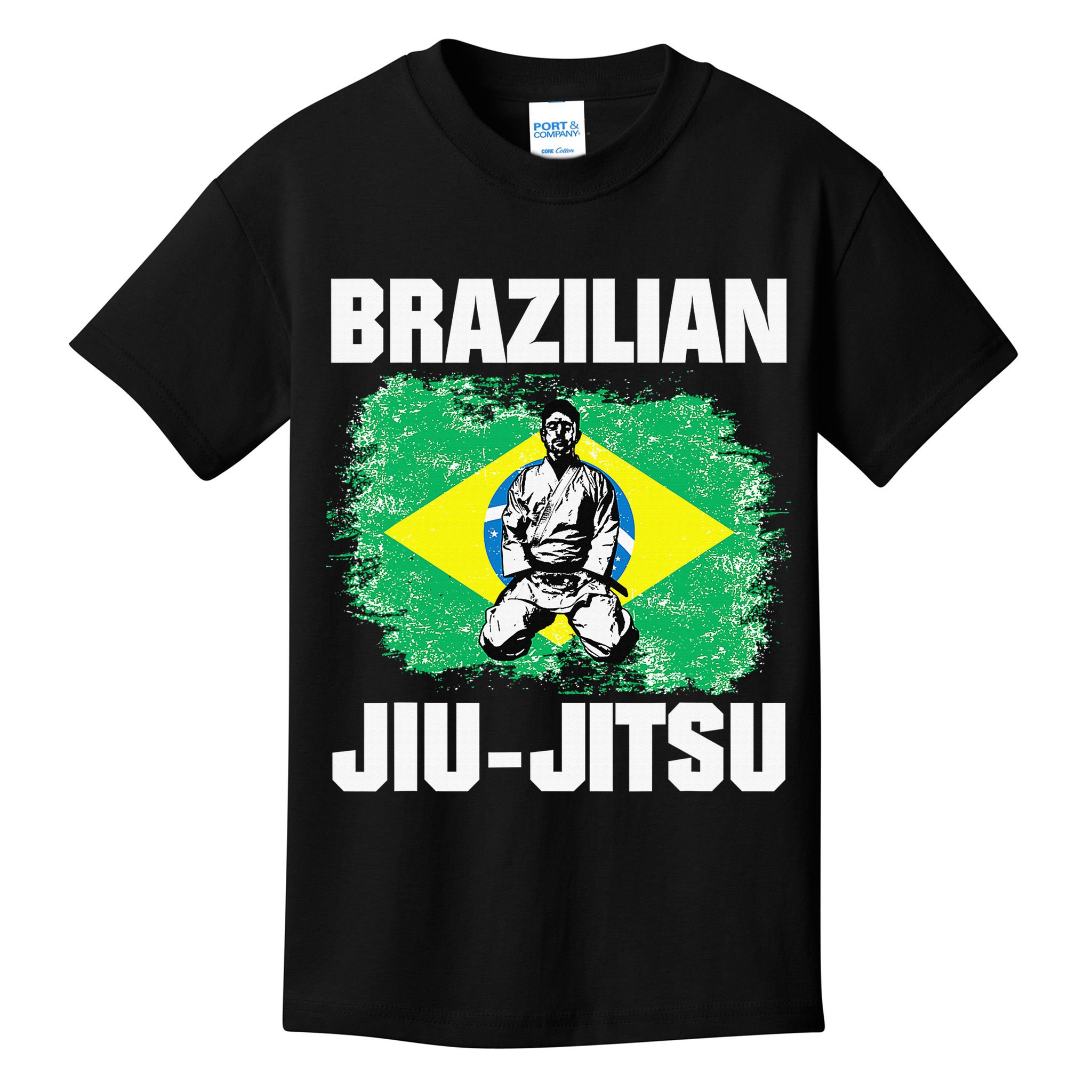 Brazilian Jiu Jitsu Established 1925 BJJ Gift MMA Fighter Kids T-Shirt