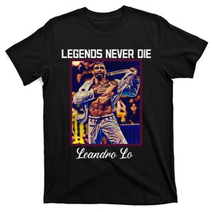 Brazilian Jiu Jitsu Tee Jiu Jitsu Legends Never Die BJJ T-Shirt