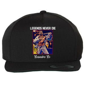 Brazilian Jiu Jitsu Tee Jiu Jitsu Legends Never Die BJJ Wool Snapback Cap