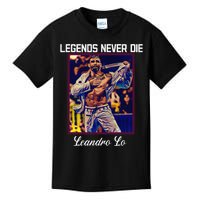 Brazilian Jiu Jitsu Tee Jiu Jitsu Legends Never Die BJJ Kids T-Shirt