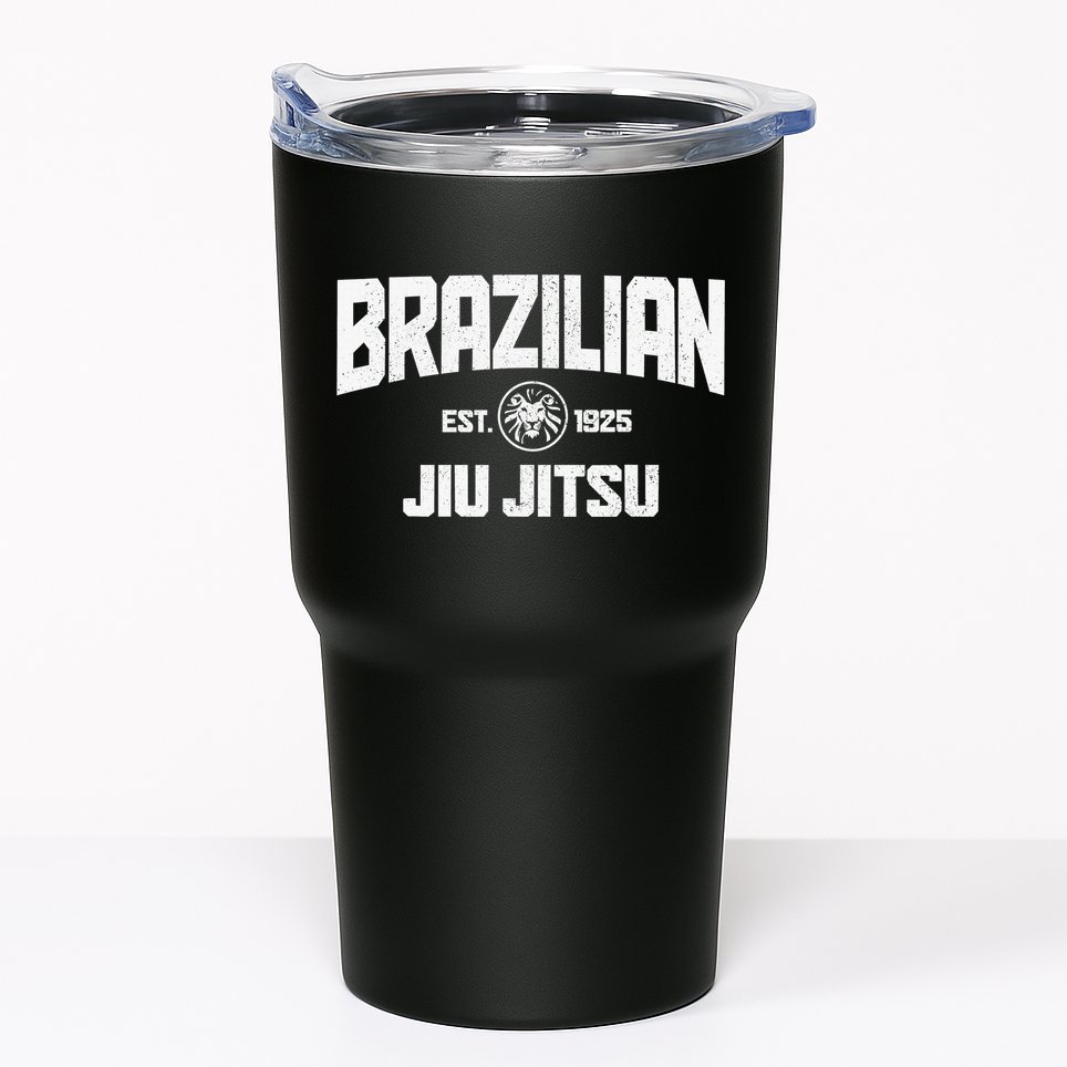 Brazilian Jiu Jitsu Established 1925 BJJ Gift MMA Fighter Tumbler