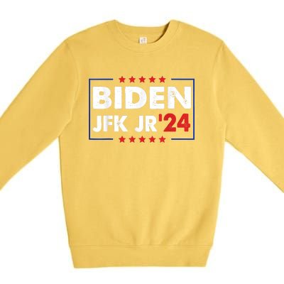 Biden Jfk Jr 24 Premium Crewneck Sweatshirt