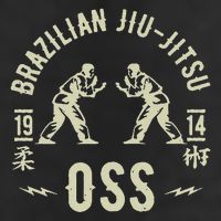 Brazilian Jiu Jitsu Arte Suave Oss Bjj 7 Panel Mesh Trucker Snapback Hat
