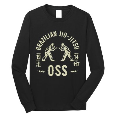 Brazilian Jiu Jitsu Arte Suave Oss Bjj Long Sleeve Shirt