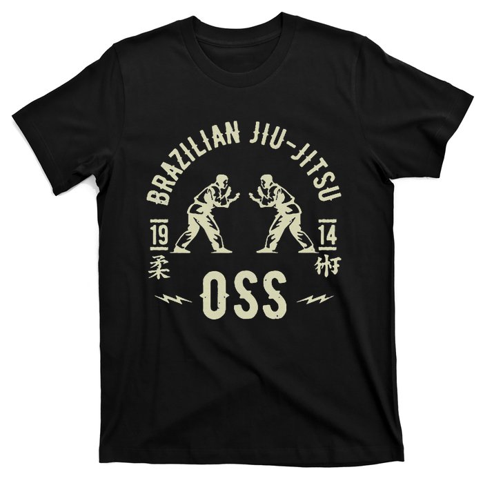 Brazilian Jiu Jitsu Arte Suave Oss Bjj T-Shirt