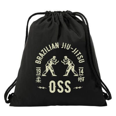 Brazilian Jiu Jitsu Arte Suave Oss Bjj Drawstring Bag