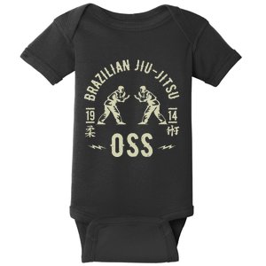 Brazilian Jiu Jitsu Arte Suave Oss Bjj Baby Bodysuit