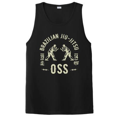 Brazilian Jiu Jitsu Arte Suave Oss Bjj PosiCharge Competitor Tank