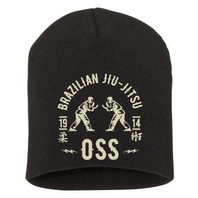 Brazilian Jiu Jitsu Arte Suave Oss Bjj Short Acrylic Beanie