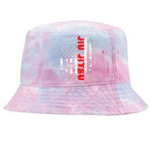 Brazilian Jiu Jitsu American Flag US Sports Tie-Dyed Bucket Hat