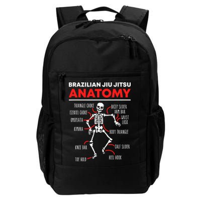 Brazilian Jiu Jitsu Anatomy Skeleton Funny Mix Martial Arts Backpack