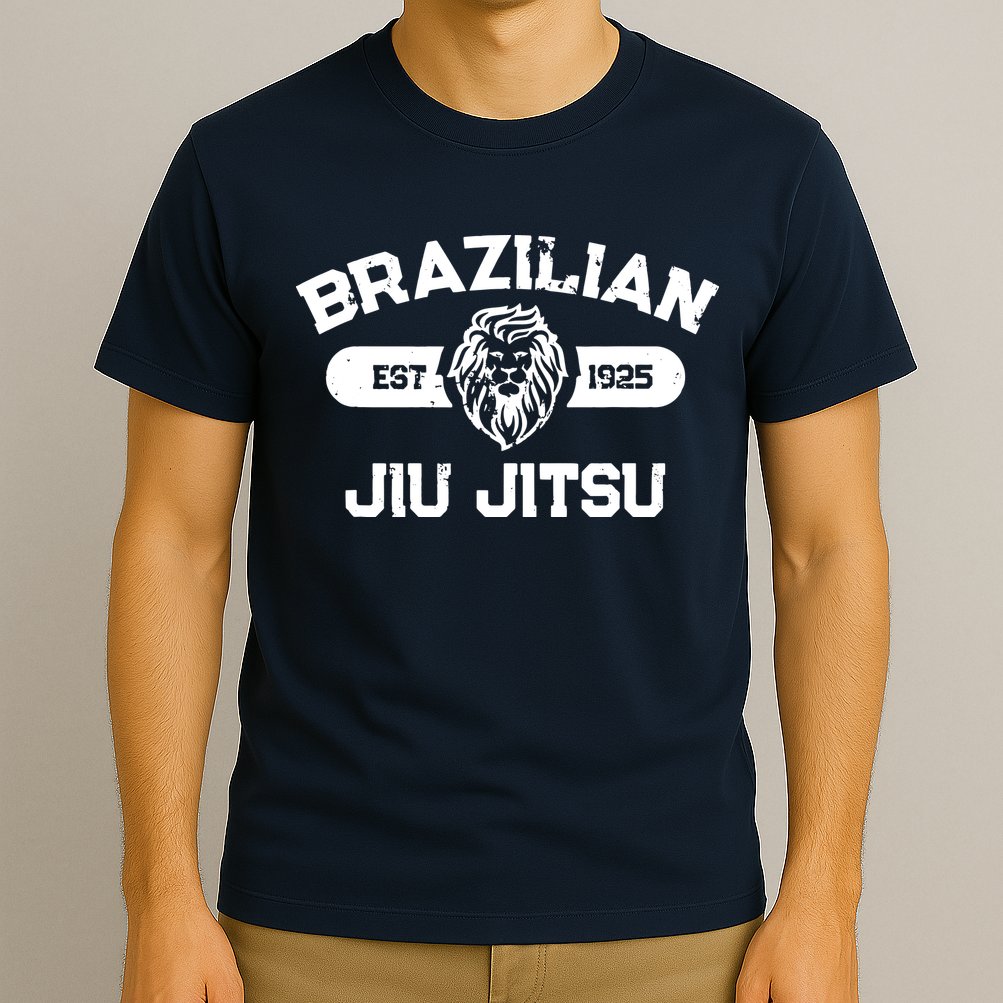 Brazilian Jiu Jitsu Established 1925 BJJ Gift MMA Fighter T-Shirt