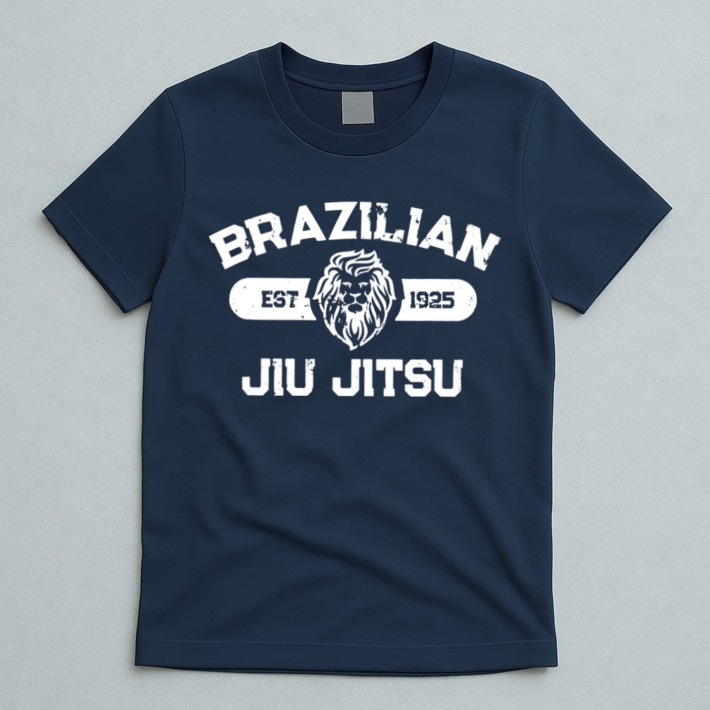 Brazilian Jiu Jitsu Established 1925 BJJ Gift MMA Fighter T-Shirt