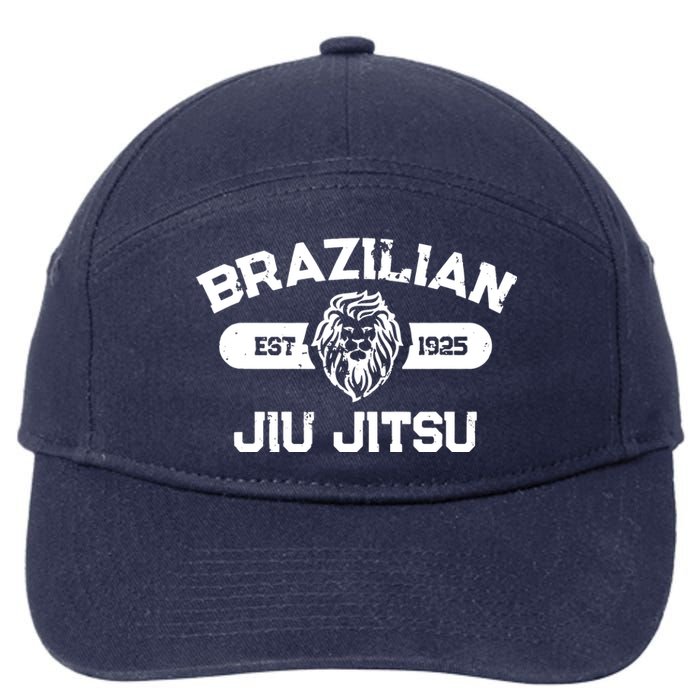 Brazilian Jiu Jitsu Established 1925 BJJ Gift MMA Fighter 7-Panel Snapback Hat