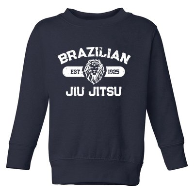 Brazilian Jiu Jitsu Established 1925 BJJ Gift MMA Fighter Toddler Sweatshirt