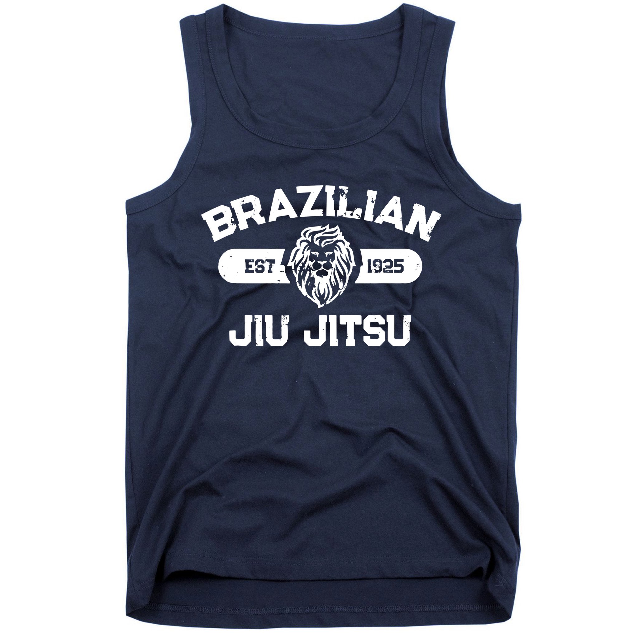 Brazilian Jiu Jitsu Established 1925 BJJ Gift MMA Fighter Tank Top